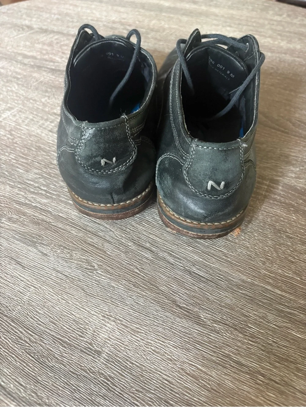 Nunn Bush Black Lace-Up Derby Shoes